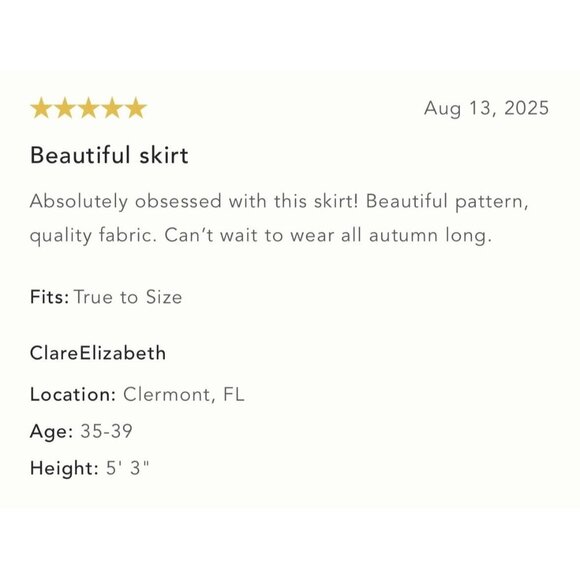 NWT Size L - Anthropologie 100% Cotton pull-on circle skirt (NWT US$ 138) - Picture 4 of 16